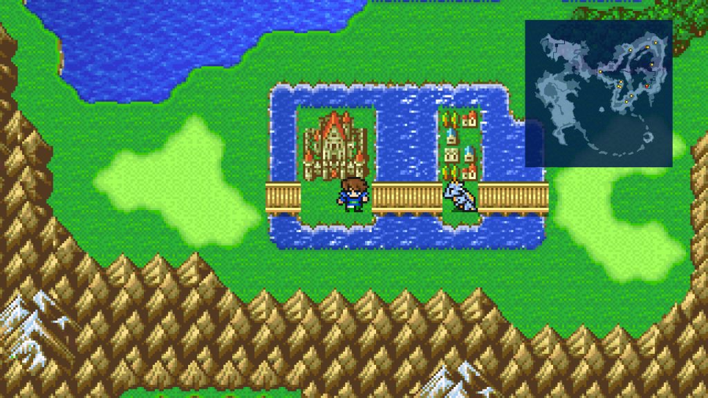 Final Fantasy V Game Pass screenshot showing Pixel Remaster battle scene